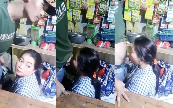 Bokep Live Terbaru – Penjaga Warung Sepongin Pelanggan