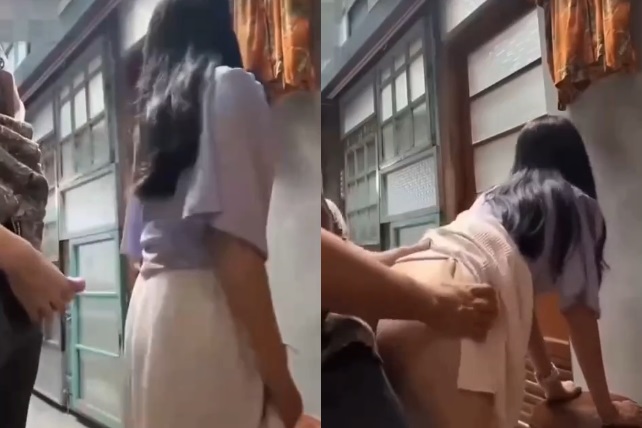 Bokep Terbaru – Dosen Godain Mahasiswi, Lama-lama Nungging Juga