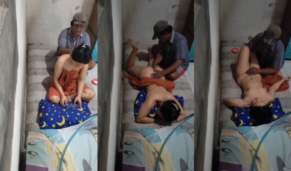 Bokep Indo – Tetangga Ngintip Tukang Urut Panggilan Yang Malah Mesum